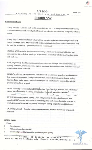 FMGE Notes - General Medicine
