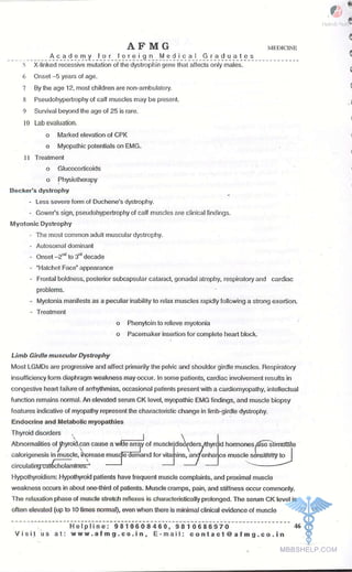FMGE Notes - General Medicine