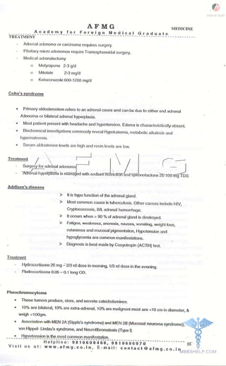 FMGE Notes - General Medicine