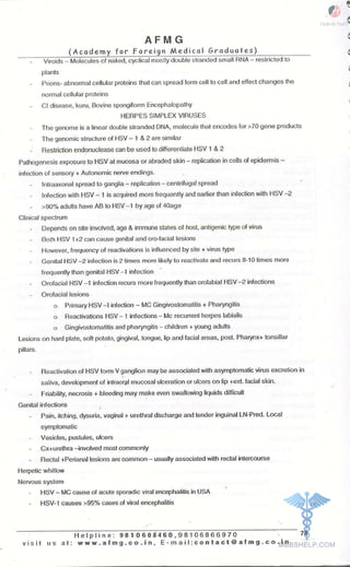 FMGE Notes - General Medicine