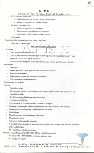 FMGE Notes - General Medicine