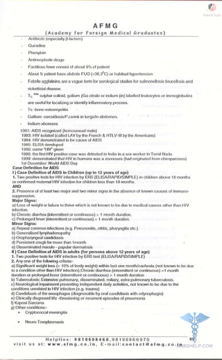 FMGE Notes - General Medicine
