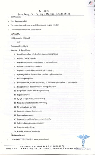 FMGE Notes - General Medicine