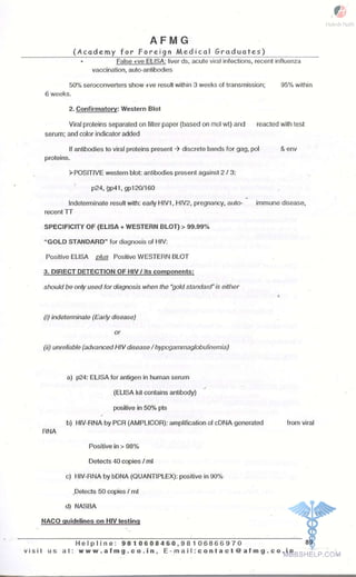 FMGE Notes - General Medicine