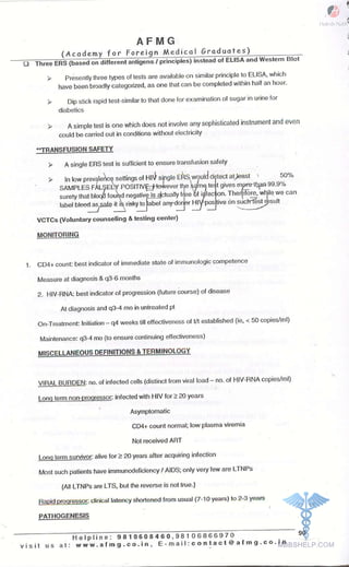 FMGE Notes - General Medicine
