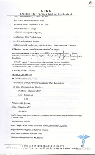 FMGE Notes - General Medicine