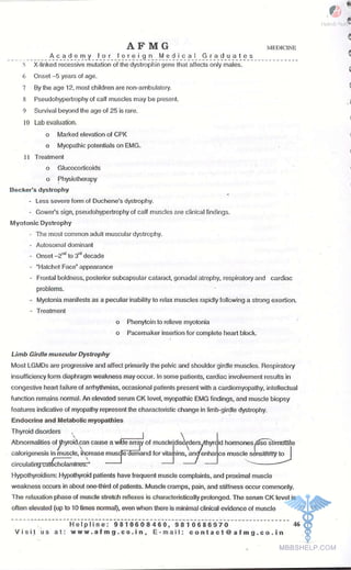 FMGE Notes - General Medicine