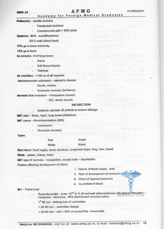 FMGE Notes - Pathology