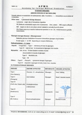 FMGE Notes - Pathology