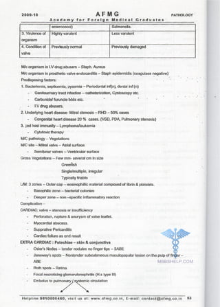 FMGE Notes - Pathology