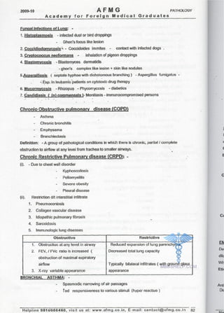 FMGE Notes - Pathology
