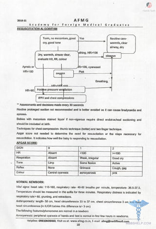 FMGE Notes - Pediatrics