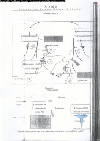 FMGE Notes - Pharmacology
