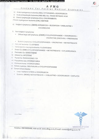 FMGE Notes - Pharmacology