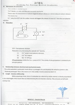 FMGE Notes - Physiology