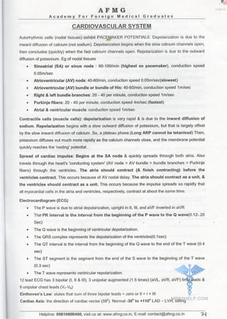 FMGE Notes - Physiology