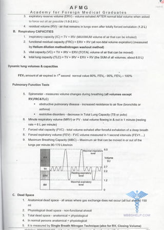 FMGE Notes - Physiology