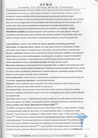 FMGE Notes - Physiology