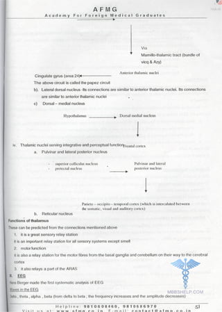 FMGE Notes - Physiology
