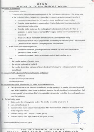 FMGE Notes - Physiology