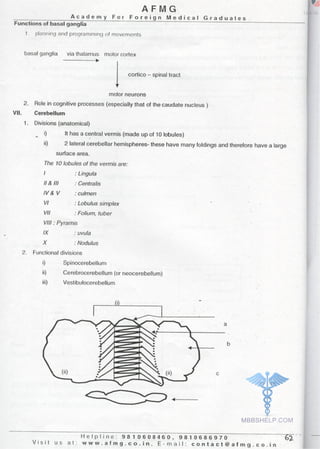 FMGE Notes - Physiology
