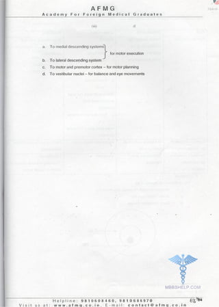 FMGE Notes - Physiology