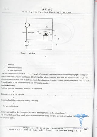 FMGE Notes - Physiology