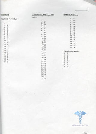 FMGE Notes - Physiology