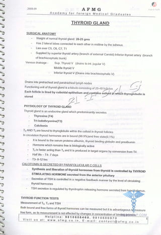 FMGE Notes - Surgery