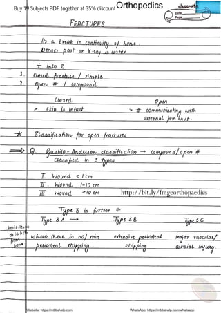 Website: https://mbbshelp.com WhatsApp: https://mbbshelp.com/whatsapp
Orthopedics
http://bit.ly/fmgeorthopaedics
Buy 19 Subjects PDF together at 35% discount
 