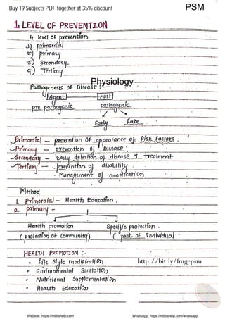 Website: https://mbbshelp.com WhatsApp: https://mbbshelp.com/whatsapp
PSM
Physiology
http://bit.ly/fmgepsm
Buy 19 Subjects PDF together at 35% discount
 