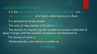FLUID MECHANICS AND HYDRAULIC MACHINES | PPTX