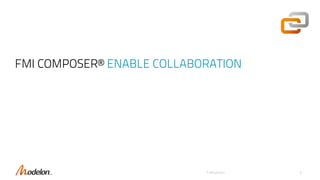 FMI COMPOSER® ENABLE COLLABORATION
© Modelon 5
 