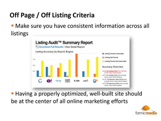  Roughly 20% of all searches have local intent