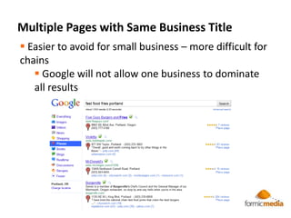 Local SEO Overview So what, what does that mean for me?