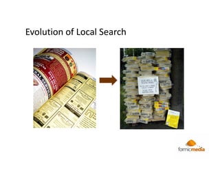 Evolution of Local Search
 