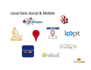 Local Gets Social & Mobile
 