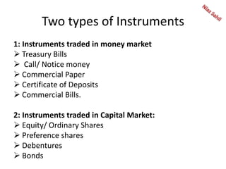 Financial Markets and institutions (FMI)