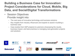 Building a Business Case for Innovation: Project Considerations for ...