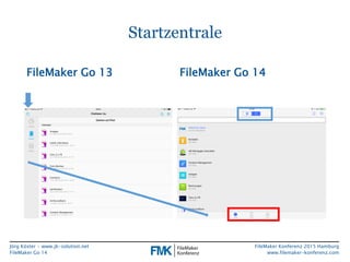 FMK2015: Neue Funktionen in FileMaker Go 14 by Jörg Köster