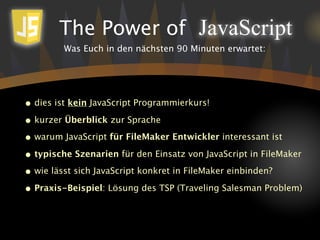 FMK2015: The Power of JavaScript by Marcel Moré