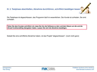 FMK2015: Software Engineering Basics by Jan Rüdiger