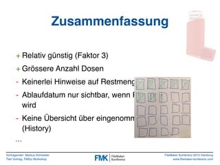 Vortragender: Markus Schneider
Titel Vortrag: FMGo Workshop
FileMaker Konferenz 2015 Hamburg
www.filemaker-konferenz.com
Z...