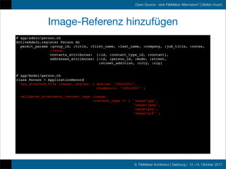 FMK2017 - Webdevelopment mit Rails by Stefan Husch qutic.com Slide 43