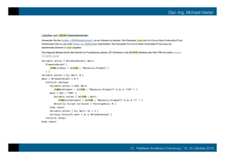 10. FileMaker Konferenz | Hamburg | 16.-19. Oktober 2019
Dipl.-Ing. Michael Heider
 