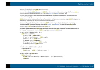 10. FileMaker Konferenz | Hamburg | 16.-19. Oktober 2019
Dipl.-Ing. Michael Heider
 