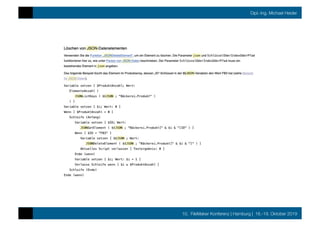 10. FileMaker Konferenz | Hamburg | 16.-19. Oktober 2019
Dipl.-Ing. Michael Heider
 