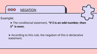 Modern approach to Axiomatics - RAA Proof and Negation | PPTX