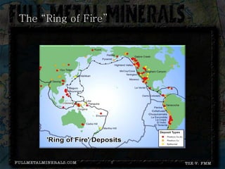 The “Ring of Fire”




                     5
 
