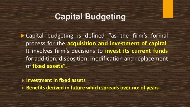 Investment Decision And Related Problem Investment Decision And Related Problem
